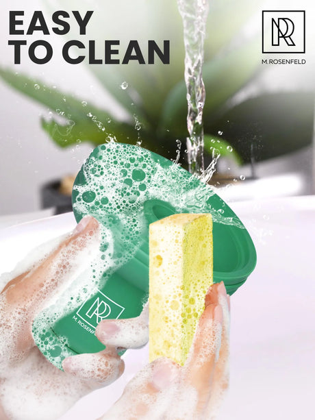 PREMIUM GREEN SILICONE PHUNNEL HOOKAH BOWL SET WITH DURABLE HEAT-RESISTANT DESIGN