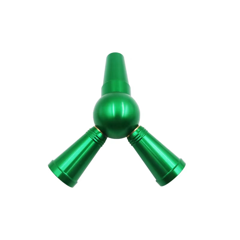 ALLOY HOOKAH HOSE ADAPTER SPLITTER ONE TO TWO SHISHA ACCESSORY