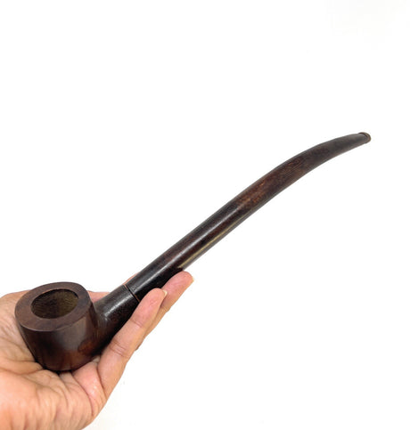 Matchpipe 10" Inch Churchwarden Hobbit Tobacco Pipe Gandalf Wizard Smoking Pipe