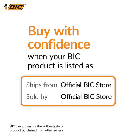 BIC CLASSIC POCKET LIGHTERS – ASSORTED COLORS (14 PACK)