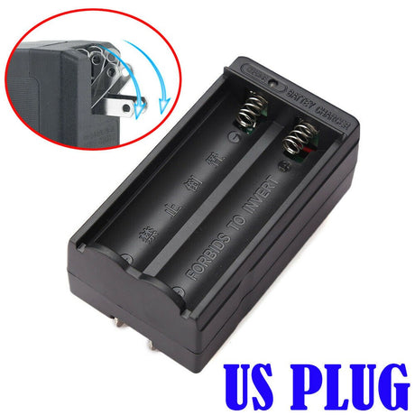 4-PACK 3000MAH 3.7V LI-ION RECHARGEABLE BATTERIES WITH CHARGER 