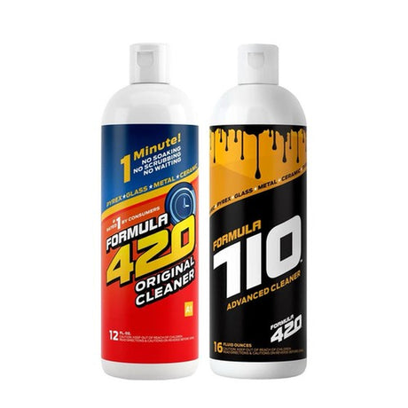 Formula 420 + 710 Cleaner Combo Pack – Glass Metal Ceramic Cleaning Solution Set