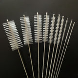 10Pcs Pipe Cleaners Brush Smoking / Tobacco Pipe Cleaning Tools White 10 Sizes