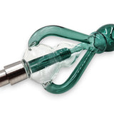 9" Vapor Straw Kit Water Pipe Vortex RECYCLER PERC Wax Tobacco Glass