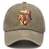 CIGAR COOL ABSTRACT SMOKER DENIM CLASSIC CAP