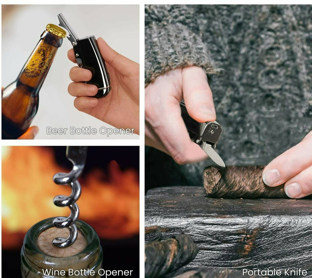 Dual Arc Plasma Electric Lighter USB Rechargeable, Multi Function,Outdo