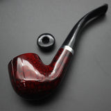 Durable Wooden Wood Sense Smoking Pipe Tobacco Cigarettes Cigar Resin Pipes Gift