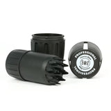 WINE BARREL SHAPED HERB GRINDER & STORAGE JAR – 45 × 80 MM