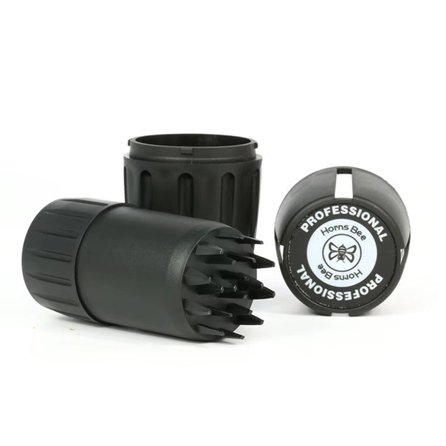 WINE BARREL SHAPED HERB GRINDER & STORAGE JAR – 45 × 80 MM