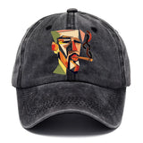 CIGAR COOL ABSTRACT SMOKER DENIM CLASSIC CAP
