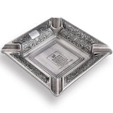 Creative Cuban Four-Slot Ceramic Cigar Ashtray