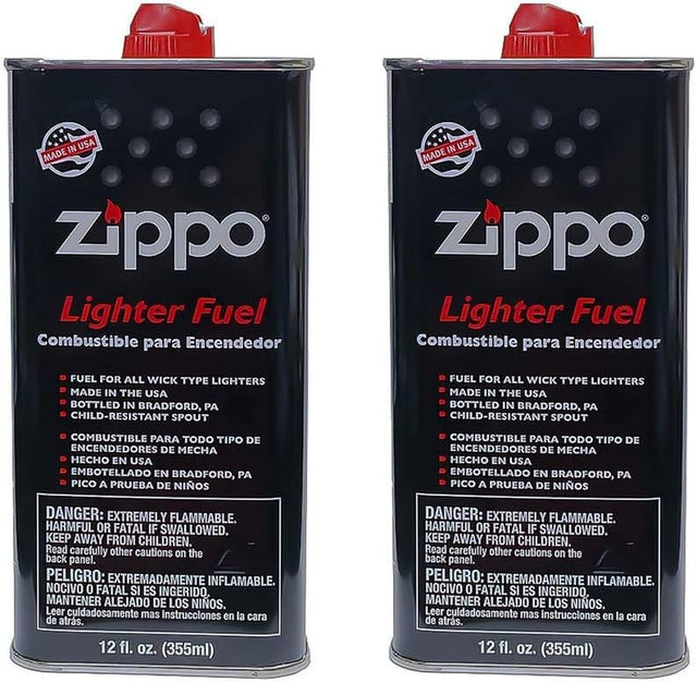 ZIPPO LIGHTER FLUID FUEL – 12 OZ (2 PACK)