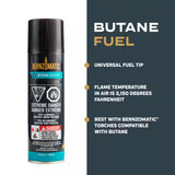 BERNZOMATIC 5.6 OZ BUTANE REFILL FUEL FOR TORCHES & LIGHTERS