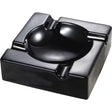 Donovan Black Ceramic Cigar Ashtray