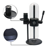 NEW TRANSPARENT GLASS GRAVITY HOOKAH WITH MODERN DESIGN