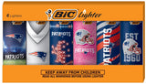 Special Edition New England Patriots Series Pocket Lighters, 6-Pack