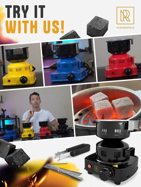 PREMIUM HOOKAH COAL BURNER FIRE TOWER MULTIPURPOSE ELECTRIC STOVE