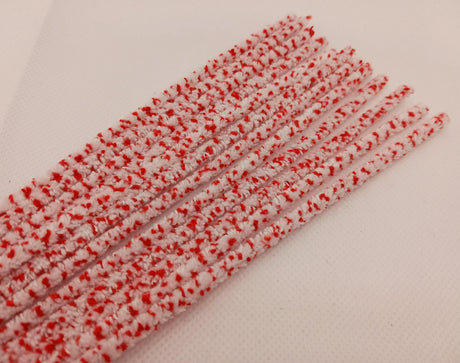 Pipe Cleaners (12), Super-Soft Cloth Bristles Strong Metal Core -15Cm