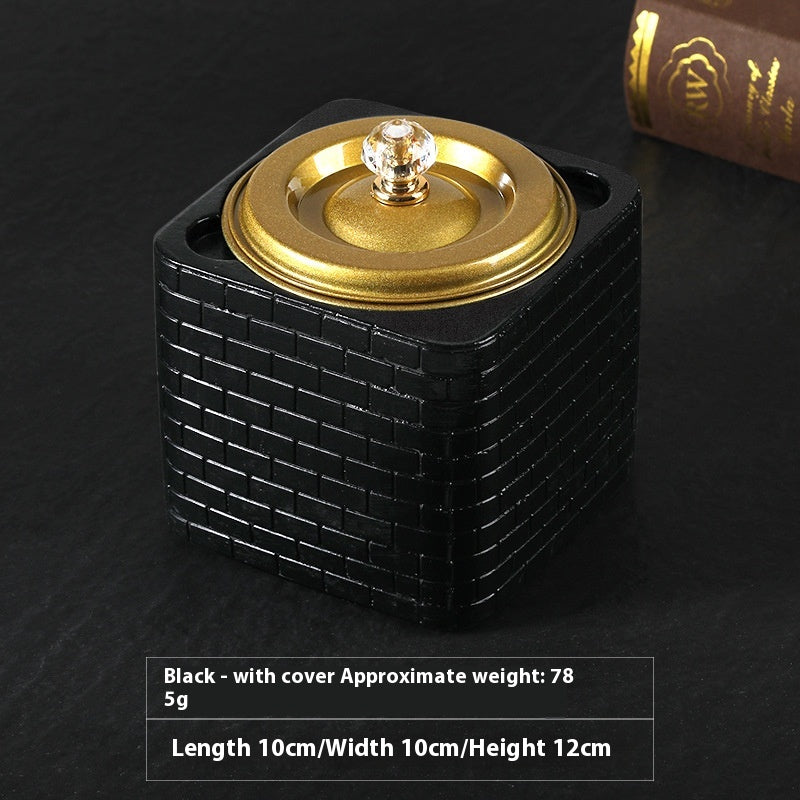 Cement Ashtray High-End Elegant Office