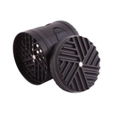 63 MM 5-LAYER ZINC ALLOY HERB & TOBACCO GRINDER – DURABLE HAND GRINDER