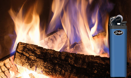 Views, Adjustable Flame, Pocket Lighter, Multi-Color (7 Count)