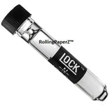 3X 'Lock N Load' Glass Chillum Tobacco Taster Pipes W/Cap 9Mm X 3" Length