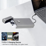 Dual Arc Electric Lighter USB Rechargeable Plasma Cigarette Lighter Flameless