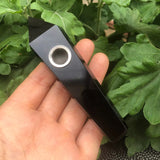 Natural Quartz Smoking Pipe Crystal Point Wand Stone Rock Obelisk Healing 1Pc