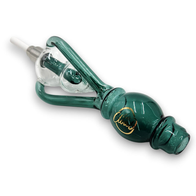 9" Vapor Straw Kit Water Pipe Vortex RECYCLER PERC Wax Tobacco Glass