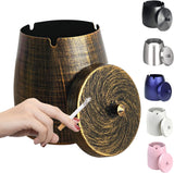 Ash Tray, Large Outdoor Ashtray with Lid, Ashtray for outside Patio, Stainless S