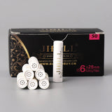 6Mm Activated Carbon Filters for Tobacco Smoking Pipe Ceramic Caps Total 50Pcs