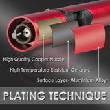 2 Pack Butane Torch Lighter, 6-Inch Refillable Pen Lighter Adjustable Jet Flame