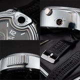 Watch Watch Style Metal Open Flame Lighter Creative Men'S Sports Open Flame Watch Lighter Inflatable Adjustable Fmale Encendedor