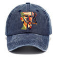 CIGAR COOL ABSTRACT SMOKER DENIM CLASSIC CAP