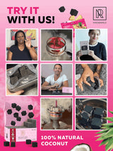 HOOKAH COALS COCONUT HOOKAH CHARCOAL 200 COUNT / 3 KG (6.6 LBS) 25MM CUBES