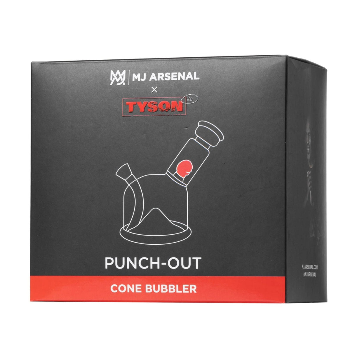 Mj Arsenal Tyson 2.0 Percolator Glass Blunt Water Bubbler Bong Hand Pipe