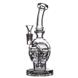 Fab Egg Glass Water Pipe Thick Hookah Rig Recycler Bong Bubbler with 14Mm Bowl