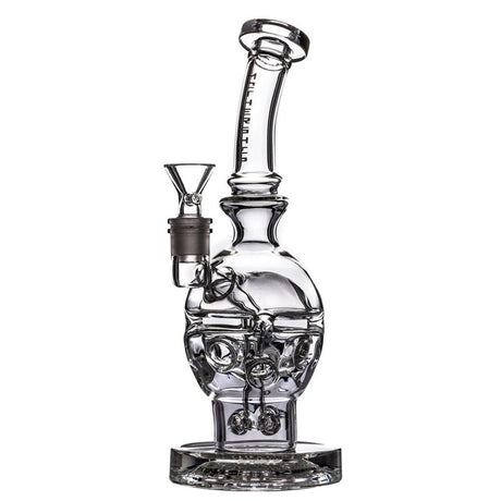 Fab Egg Glass Water Pipe Thick Hookah Rig Recycler Bong Bubbler with 14Mm Bowl
