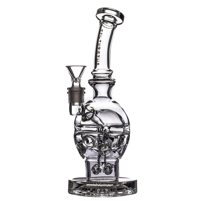 Fab Egg Glass Water Pipe Thick Hookah Rig Recycler Bong Bubbler with 14Mm Bowl