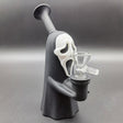 6.3" Faceless Man Hookah Smoking Bubbler Silicone Bong Water Pipe W/ Glass Bowl
