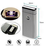 Dual Arc Electric Lighter USB Rechargeable Plasma Cigarette Lighter Flameless