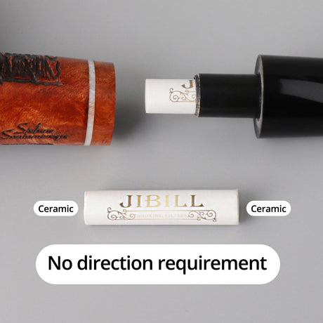 6Mm Activated Carbon Filters for Tobacco Smoking Pipe Ceramic Caps Total 50Pcs