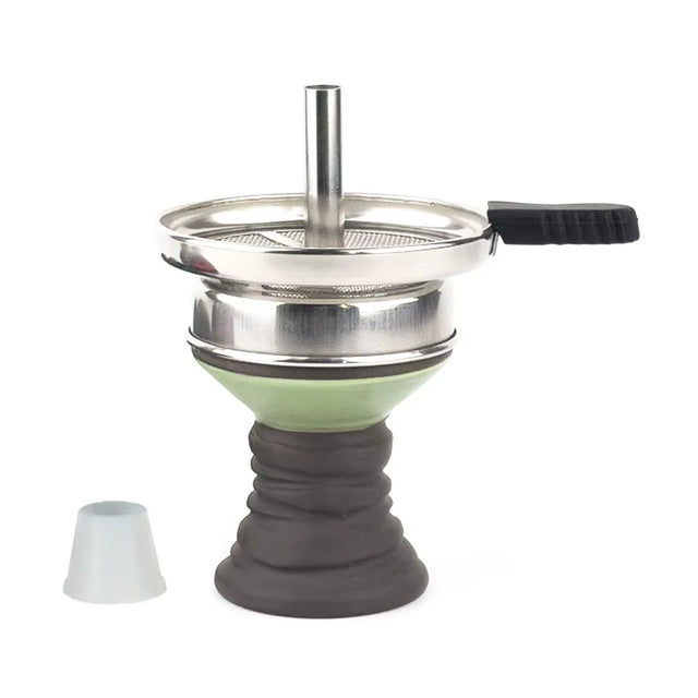 CERAMIC HOOKAH BOWL WITH STAINLESS STEEL SCREEN LM-B161