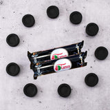 ZEBA SMOKE HOOKAH 40MM INSTANT CHARCOAL – 100 PCS (10 ROLLS)