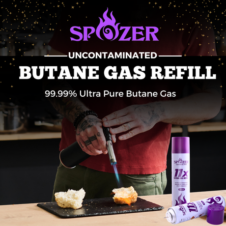 Spzoer 11x ultra-pure butane lighter fuel 10.14 oz 12 pack butane