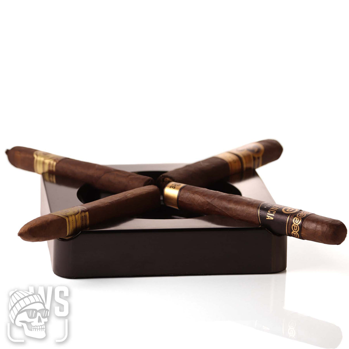 Wesmoke four rest hardened polymer cigar ashtray cigar ashtray