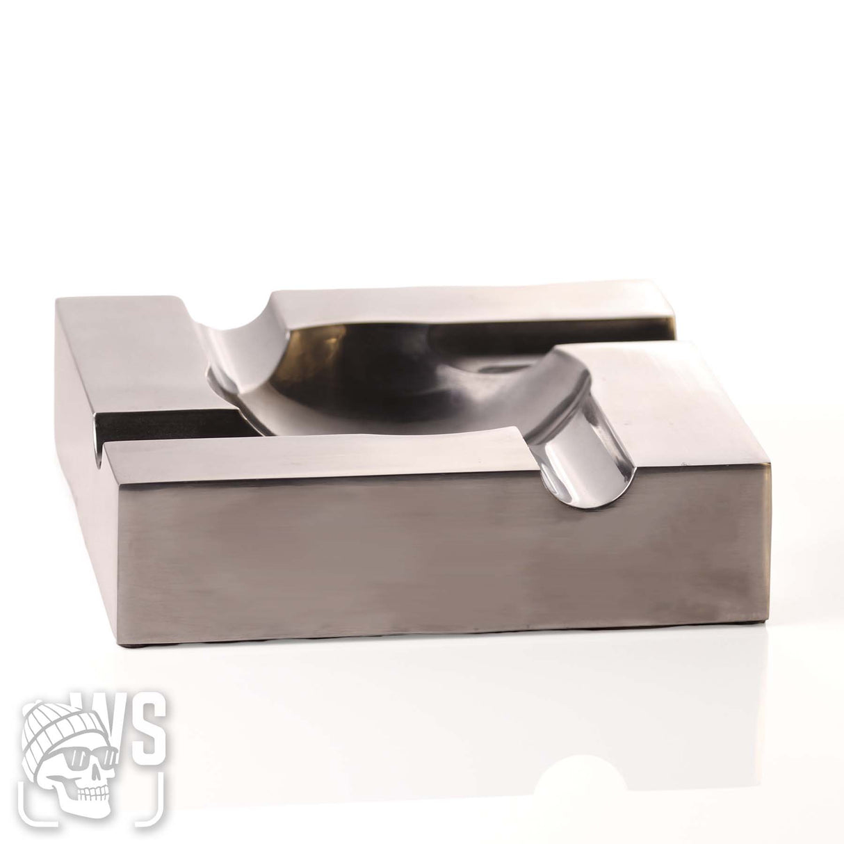 Wesmoke four rest polished metal cigar ashtray cigar ashtray