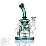 CLOUDX GLASS SCIENTIFIC RECYCLER BONG