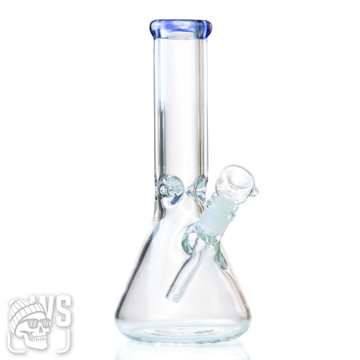 GLASS BEAKER BONG WITH ICE CATCHER