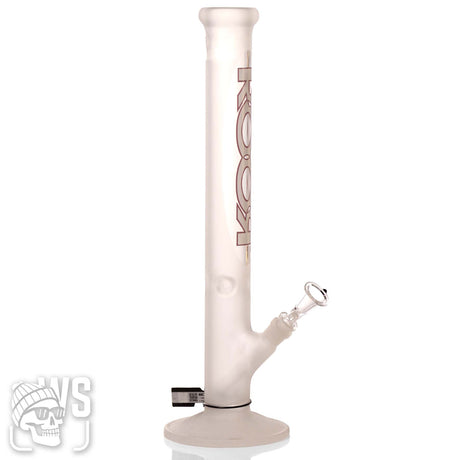 Roor frosted glass straight tube bong white straight tube bongs